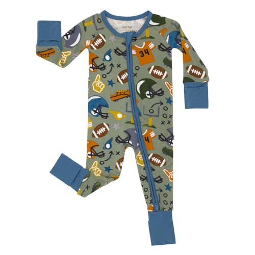 Little Sleepies Pajamas for Baby Boys & Girls, Viscose from Bamboo Baby Pajamas, Preemie & Newborn Sleepers, 2-Way Zipper PJs