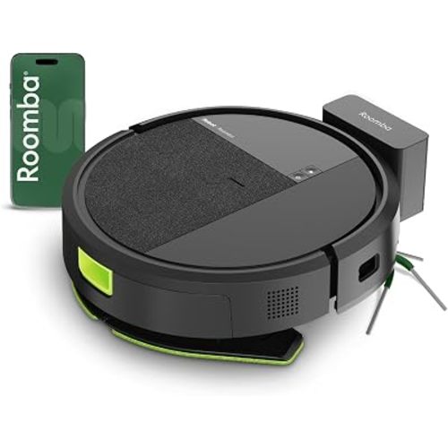 iRobot Roomba 115X Combo Robot Vacuum & Mop, 15,000 Pa, Easy to use, Intense Power-Lifting Suction, LiDAR Navigation, Multiple Cleaning Modes, Avoids Mopping Carpets, Self-Charging