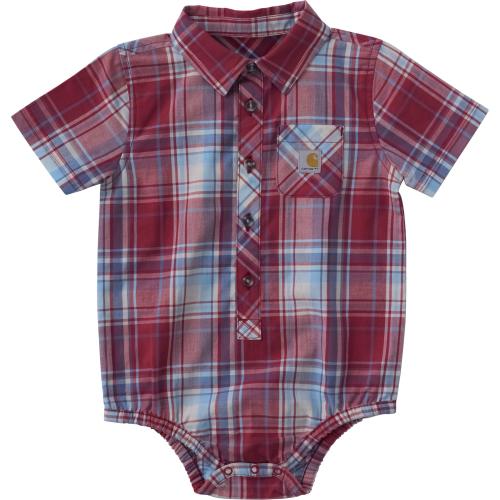 Baby Boys' Carhartt Plaid Woven Onesie