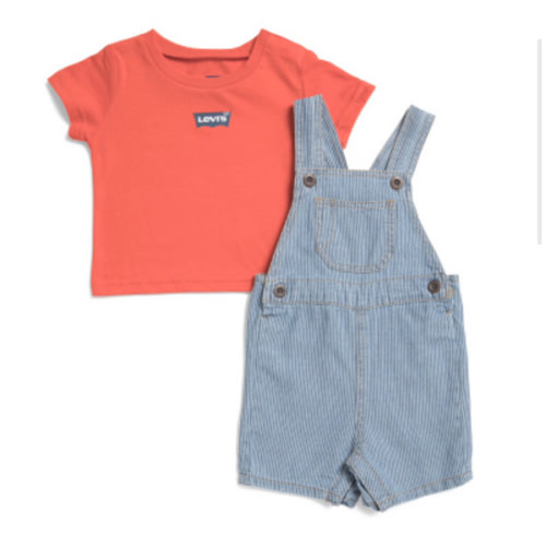 Newborn Boys Denim Overalls Set | Kids & Baby | T.J.Maxx