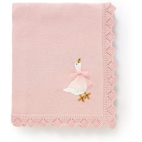Cotton Baby Blanket Heritage Receiving Cuddle Stroller Crib Blanket