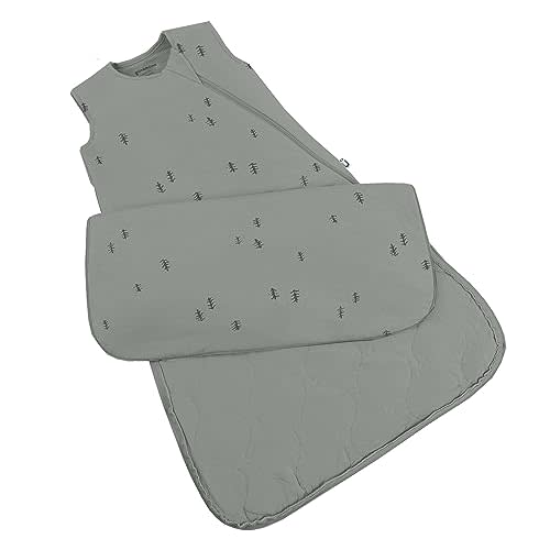 GUNAMUNA günamüna Unisex Baby, Toddler Wearable Blanket, Sleeping Bag Bamboo Rayon, Sleep Sack with Diaper Zipper, 1.0 TOG