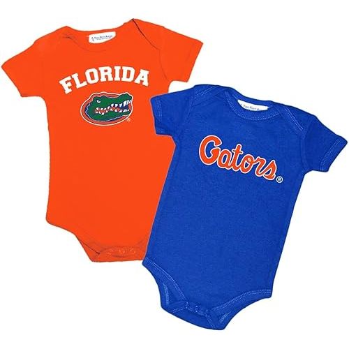 2 Pack Gator Baby Bodysuit