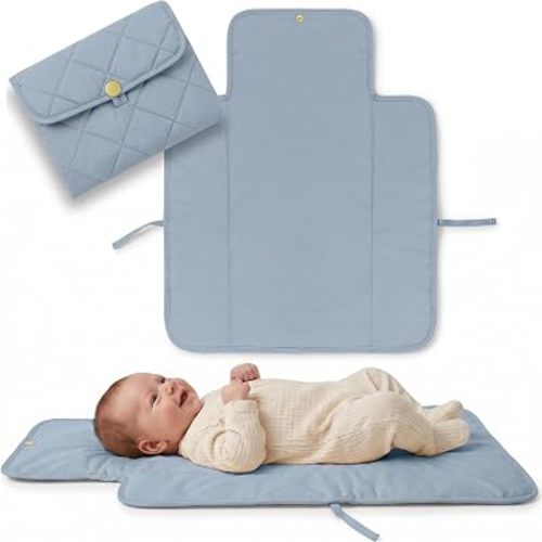 Portable Diaper Changing Pad - Soft and Easy to Clean Mat for Babies