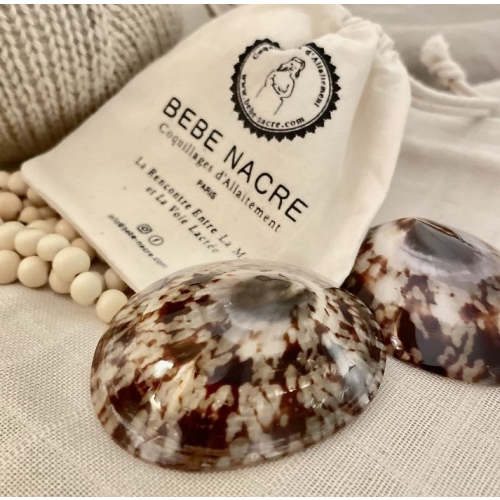 Bebe Nacre 2 x Breastfeeding Shells Custom Comfort for Your Nursing Journey Size Medium