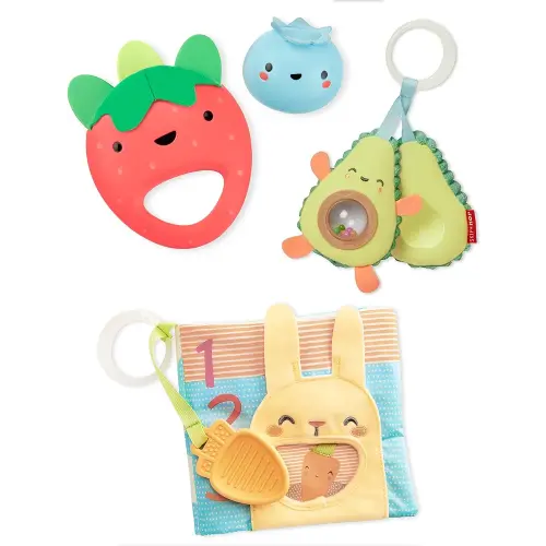 Skip Hop Baby Musical Toys Gift Set, Farmstand Fresh Picks, 3 Months+