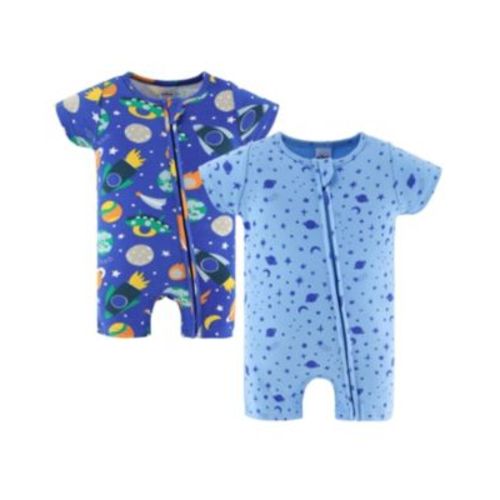 Baby Boys Rompers - 2 Pack, Space