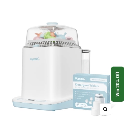 Baby Bottle Washer Sterilizer and Dryer All in One Bottle Cleaner