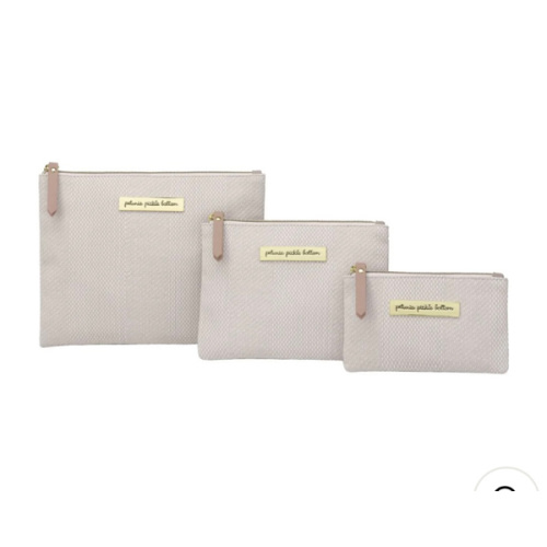 Organizer Trio in Grey Matte Cable Stitch