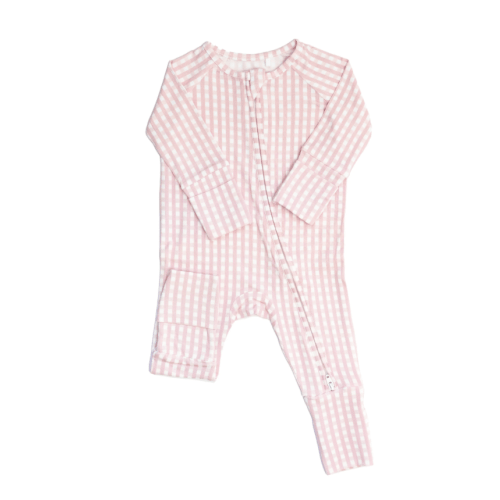 Sleep Romper - Gingham