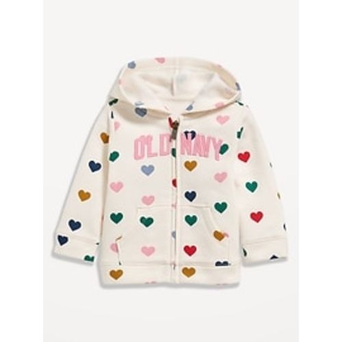 Printed Logo-Graphic Zip Hoodie for Baby | Old Navy