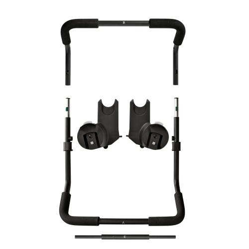 baby jogger car seat adaptor for city select® 2 pushchair for Cybex, Maxi-Cosi and BeSafe infant car seats