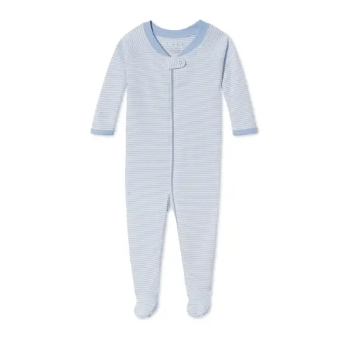 LAKE | Baby | Pima Cotton Pajamas | French Blue Baby Sleeper