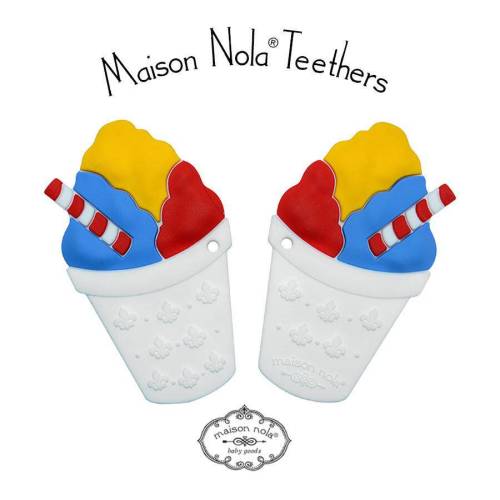 Snowball Silicone Teether