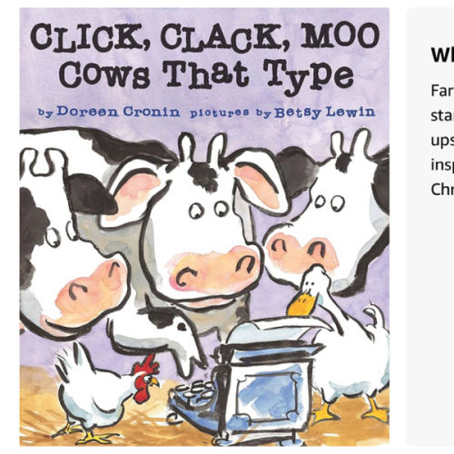 Click, Clack, Moo: Cows That Type