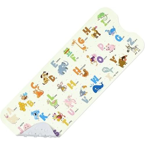 Baby Bath Mat for Tub, Non Slip Kids Bath Shower Mat, 40 X 16 Inch