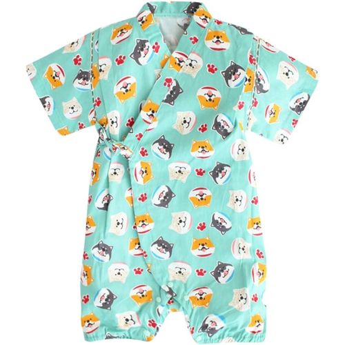 Baby Romper Kimono Robe Cotton Japanese Pajamas