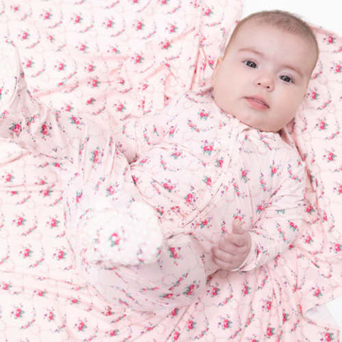 2 Way Ruffle Zipper Footie