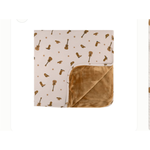 Gone Country Small Ribbed Toddler Blanket