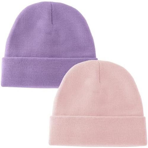 ROYBENS 100% Cotton Baby Beanie Cute Toddler Winter Hat Boys Girls Kids Soft Warm Knit Cuffed Caps Beanies for 0-8 Years