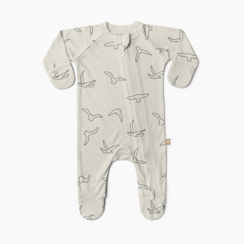 Bamboo & Organic Cotton Footie - Sparrows
