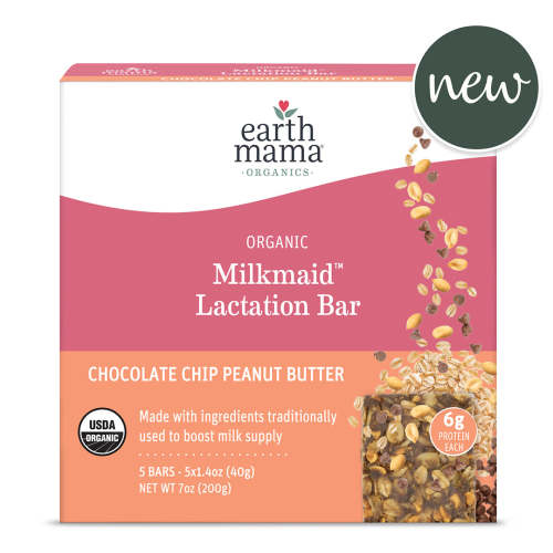Organic Milkmaid® Lactation Bars Chocolate Chip Peanut Butter