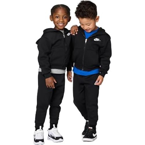 Amazon.com: Club Fleece Front Zip Hoodie and Jogger Pants 2-Piece Outfit Set : Clothing, Shoes & Jewelry
