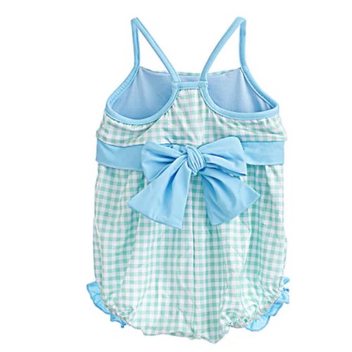 Campbell Bubble Green Gingham