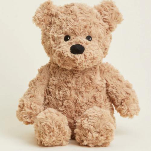 Brown Curly Bear Warmies | Microwavable Brown Curly Bear Warmies Stuffed Animal | Warmies USA