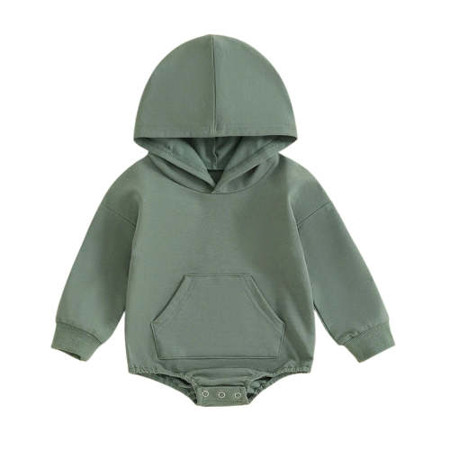 Long Sleeve One-Piece with Pocket (0-24M)