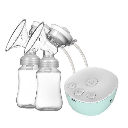 Double Electric Wearable Breast Pump Portable Wireless Breast Pump LCD Display Low Noise Painless