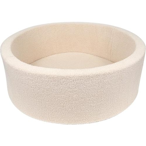 Kids Foam Ball Pit - Imitation Teddy Beige (12m+)