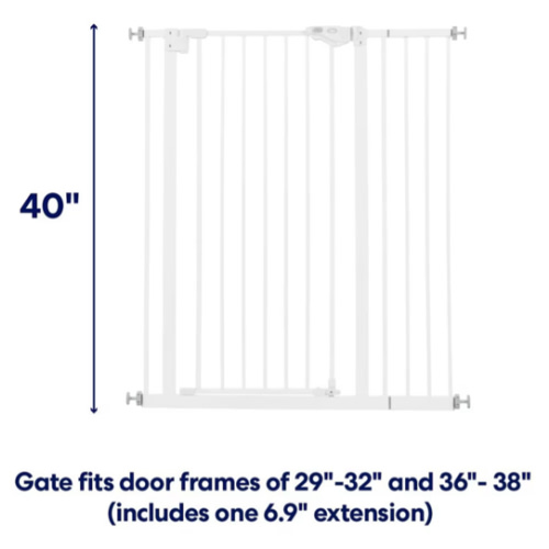 Frisco Steel Extra Tall Auto-Close Dog Gate
