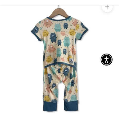 Yippity Yeti Short Long Romper