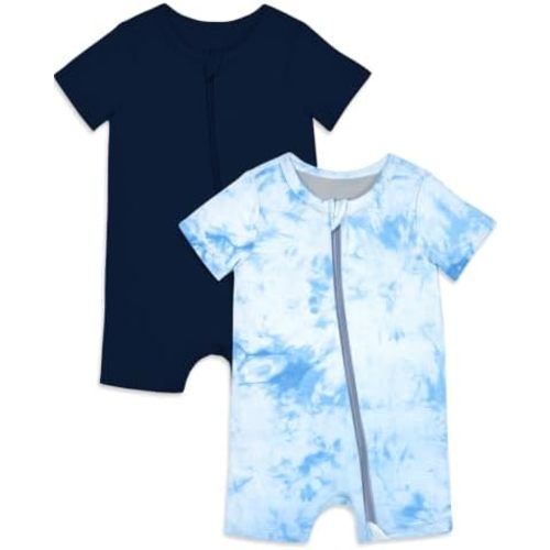 Jimonda Baby Rompers Cotton Boys Girls Short Sleeve Sleepers Pajamas Pjs