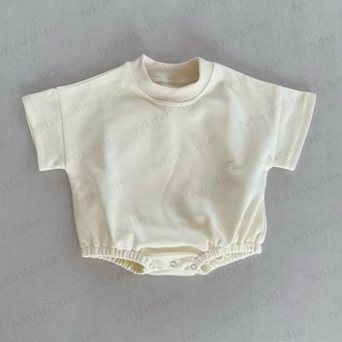 Baby Loose Solid Color Comfort Bodysuit