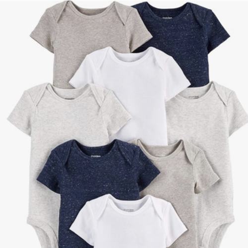 Simple Joys by Carter's Baby 8-Pack Short-Sleeve Bodysuit