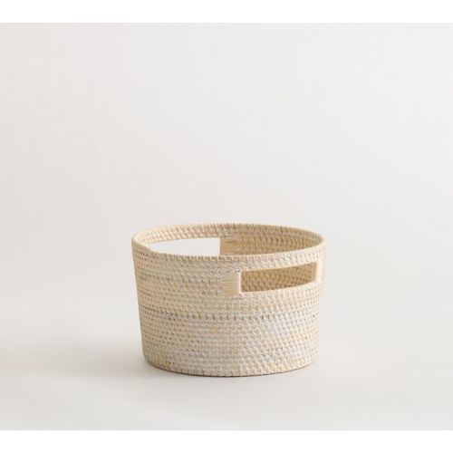 Tava Handwoven Round Utility Basket