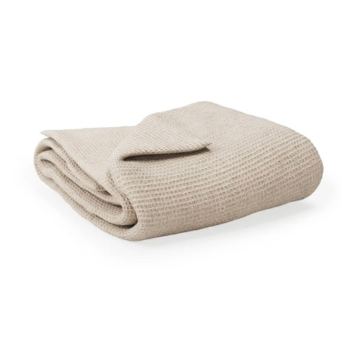 Organic Waffle Baby Blanket