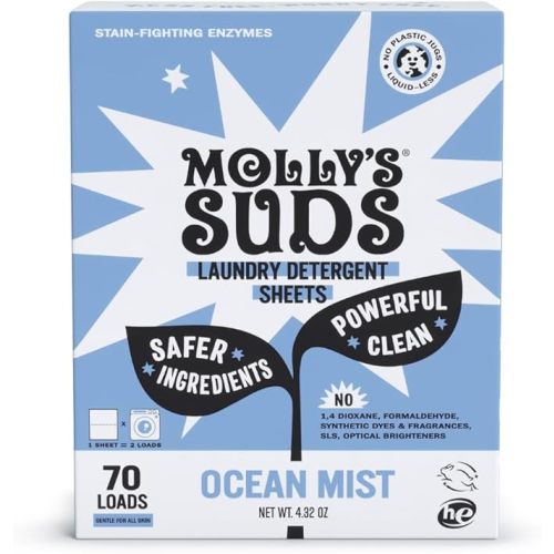 Molly’s Suds Laundry Detergent Sheets
