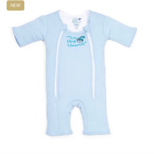 Blue Baby Merlin’s Magic Sleepsuit – 100% Cotton for Better Baby Sleep