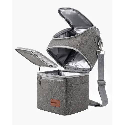 Momcozy Breastmilk Cooler Bag | Insulated Bottle Bag for Pumping & Travel