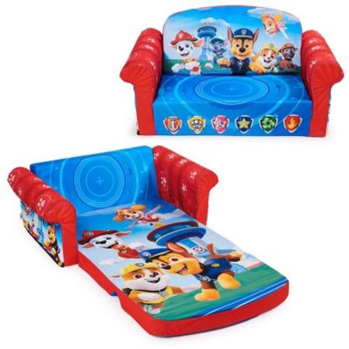 Marshmallow Furniture Disney's 2 in 1 Flip Open Compressed Foam Sofa and Sleeper Bed with Washable Cover