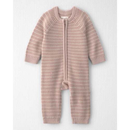 Baby Girl Organic Cotton Sweater Knit Jumpsuit - Little Planet | Carter's