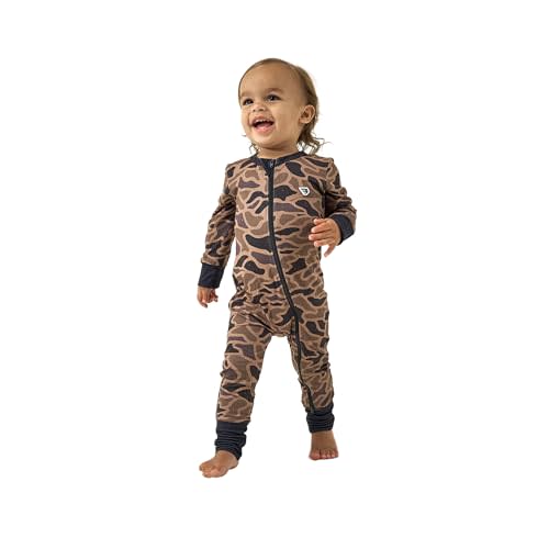 Burlebo Baby Zip Up – Soft Performance Fabric with Fold-Over Cuffs