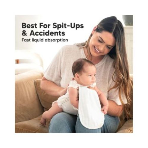 5pk Softe Muslin Burp Cloths for Baby Girls and Boys, Organic Burping Cloths for Babies, Baby Burp Clothes
