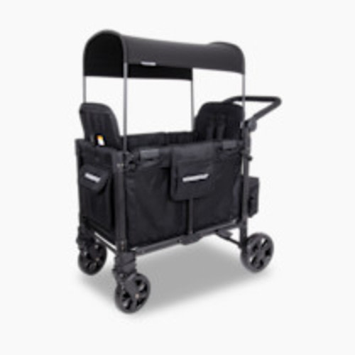 WonderFold Wagon W2 Elite Pro Stroller Wagon - Jet Black