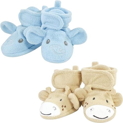 Hudson Baby Unisex-Baby Cozy Fleece BootiesSlipper Sock