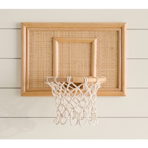 Natural Wood Basketball Hoop (19"x 18")