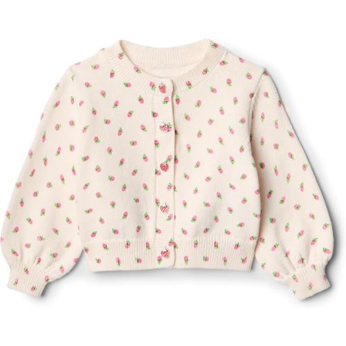 Amazon Essentials x Sofia Grainge Toddler and Baby Girls' Lightweight Cotton Cardigan Sweater